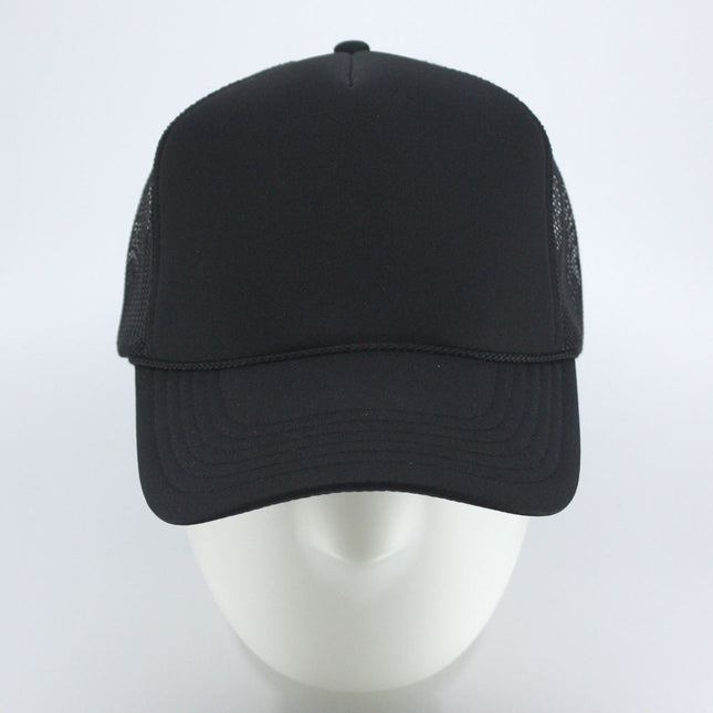 High Crown Sold Triocolor Neon Form Adjustable Mesh Trucker Baseball Cap