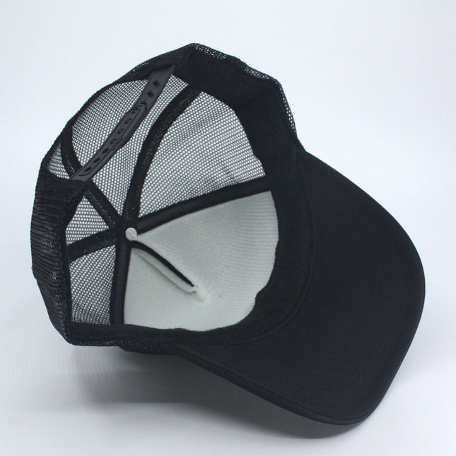 High Crown Sold Triocolor Neon Form Adjustable Mesh Trucker Baseball Cap