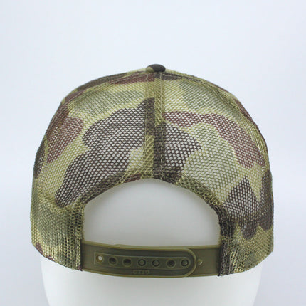High Crown Camouflage Camo Mossy Oak Neon Form Adjustable Mesh Trucker Baseball Cap