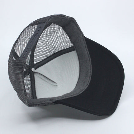 High Crown Sold Triocolor Neon Form Adjustable Mesh Trucker Baseball Cap