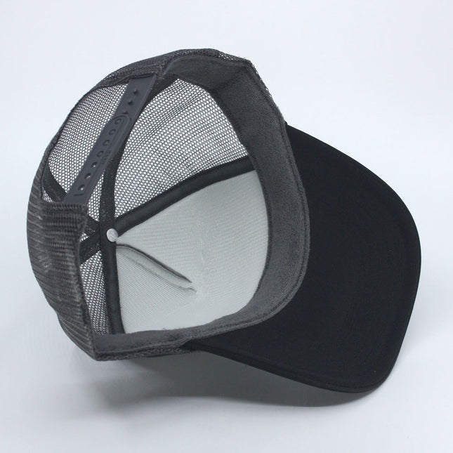 High Crown Sold Triocolor Neon Form Adjustable Mesh Trucker Baseball Cap