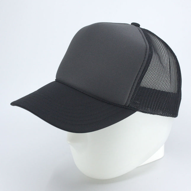 High Crown Sold Triocolor Neon Form Adjustable Mesh Trucker Baseball Cap