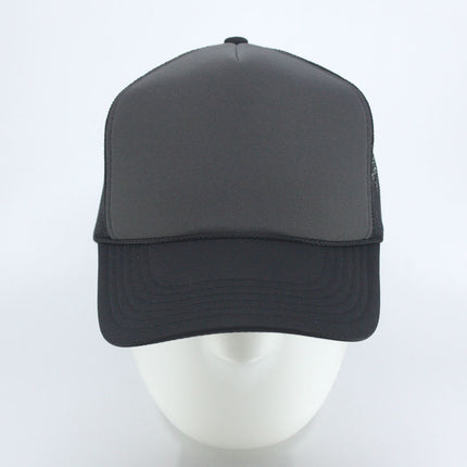 High Crown Sold Triocolor Neon Form Adjustable Mesh Trucker Baseball Cap