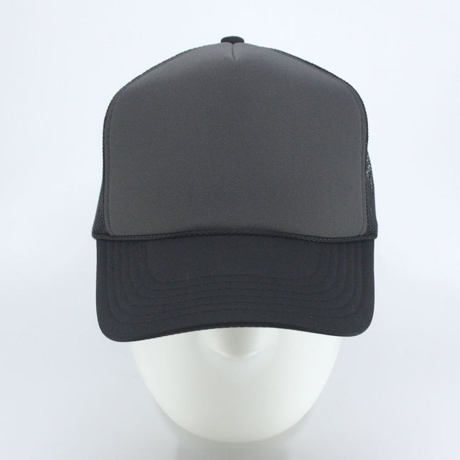 High Crown Sold Triocolor Neon Form Adjustable Mesh Trucker Baseball Cap