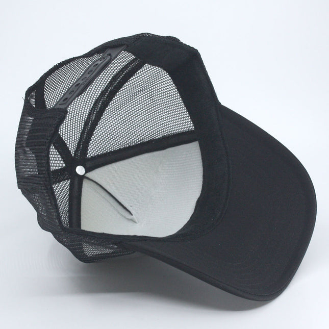 High Crown Sold Triocolor Neon Form Adjustable Mesh Trucker Baseball Cap