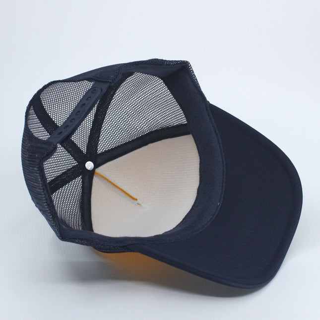 High Crown Sold Triocolor Neon Form Adjustable Mesh Trucker Baseball Cap