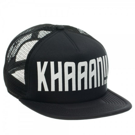 Star Trek II the Wrath of Khan Flat Snapback Mesh Trucker Baseball Cap