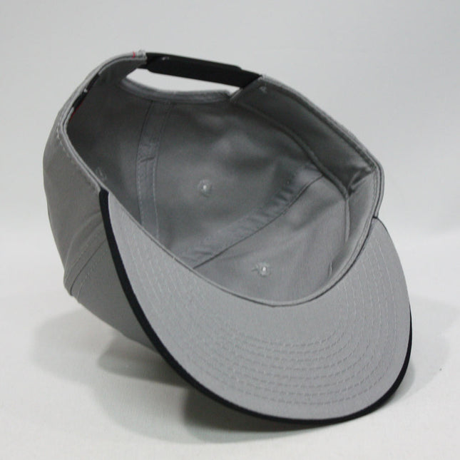 Premium Plain Cotton Twill Adjustable Flat Bill Snapback Hats Baseball Caps