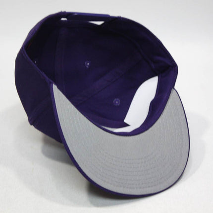Premium Plain Cotton Twill Adjustable Flat Bill Snapback Hats Baseball Caps