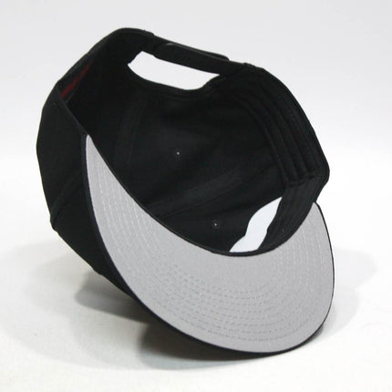Premium Plain Cotton Twill Adjustable Flat Bill Snapback Hats Baseball Caps