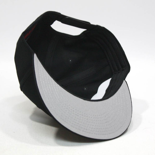 Premium Plain Cotton Twill Adjustable Flat Bill Snapback Hats Baseball Caps