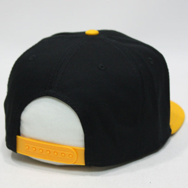 Premium Plain Cotton Twill Adjustable Flat Bill Snapback Hats Baseball Caps