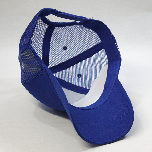 Plain Cotton Twill Mesh Adjustable Snapback Low Profile Baseball Cap