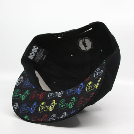 AC/DC Canon Pop-Art Unisex Cotton Adjustable Snapback Baseball Cap