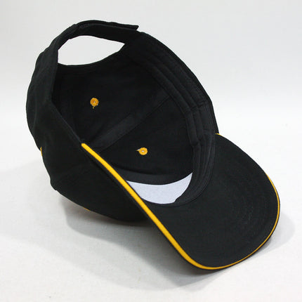 Brushed Bull Denim Sandwich Visor Low Profile Adjustable Baseball Caps
