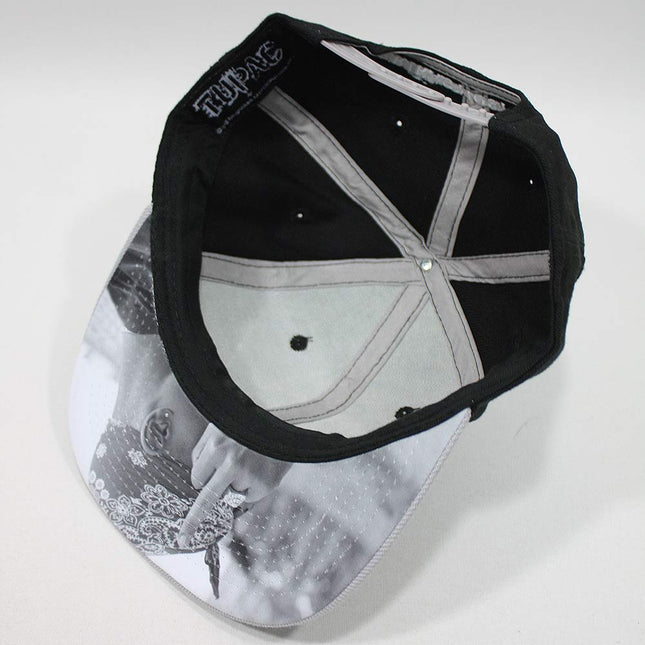 Tupac Kings Adjustable Snapback Baseball Cap Black