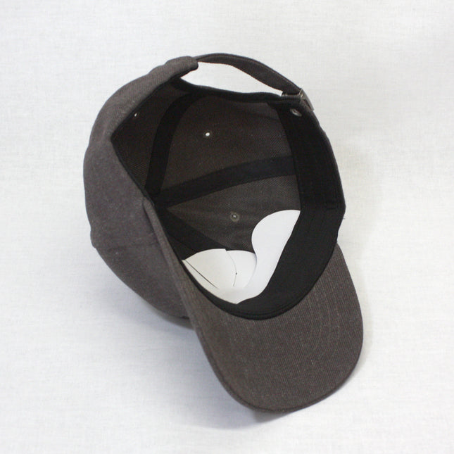Kids Lion Embroidered Baseball Cap – Brown– Adjustable Youth Cotton Hat