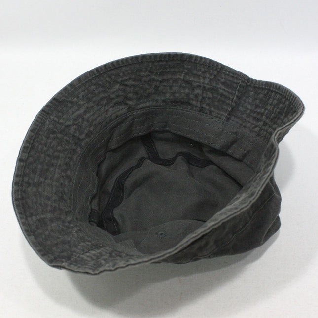Washed Pigment Dyed Cotton Twill Bucket Hats