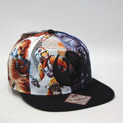 Star Wars Sublimated VS Logo Adjustable Snapback Flatbill Baseball Cap