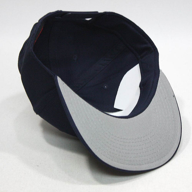 Premium Plain Cotton Twill Adjustable Flat Bill Snapback Hats Baseball Caps