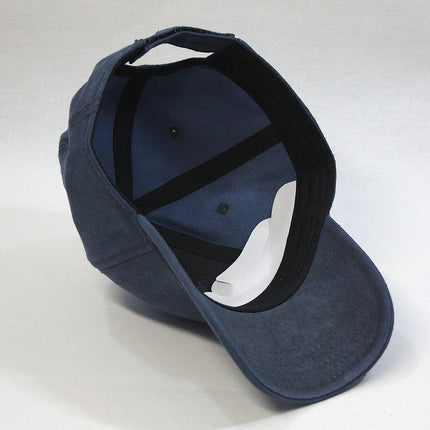 Heavy Washed Wax Coated Structured Adjustable Low Profile Baseball Cap