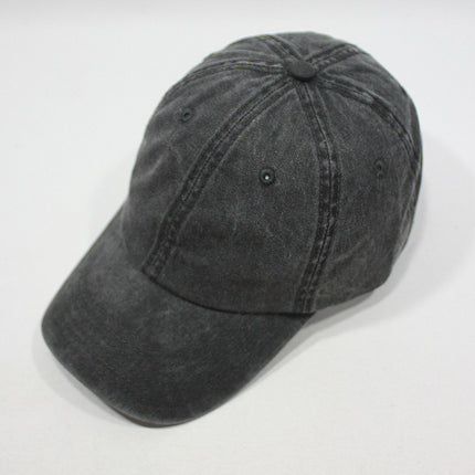 Plain Washed Cotton Twill Dad Hat Adjustable Baseball Cap