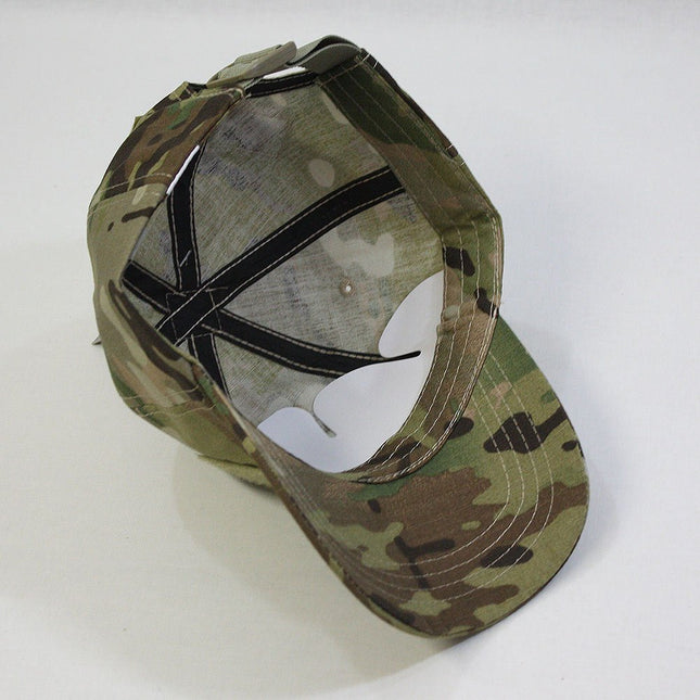 Multi Camouflage Tactical Loop Patch Operator Military Cotton Baseball Cap