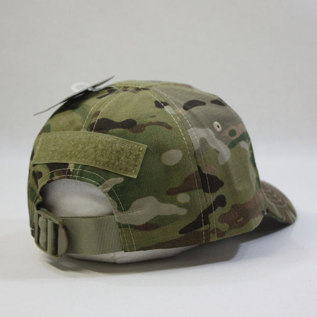 Multi Camouflage Tactical Loop Patch Operator Military Cotton Baseball Cap