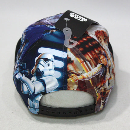 Star Wars Sublimated VS Logo Adjustable Snapback Flatbill Baseball Cap