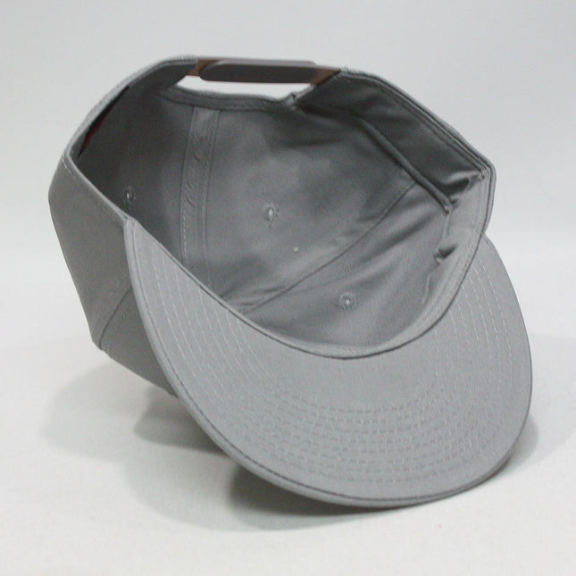 Premium Plain Cotton Twill Adjustable Flat Bill Snapback Hats Baseball Caps
