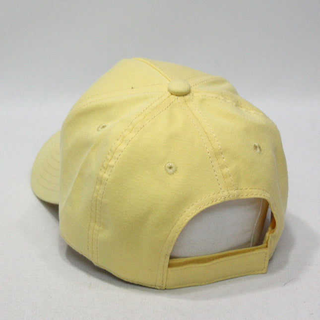 Jersey Knit Five Panel Cotton Adjustable Baseball Cap