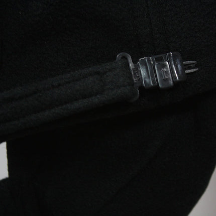 Fleece Low Profile Adjustable Baseball Cap w/ Earflaps
