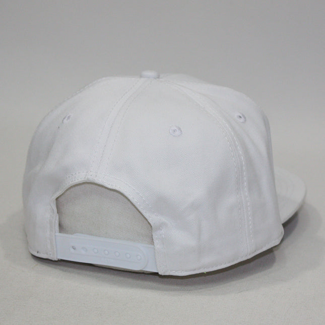 Premium Plain Cotton Twill Adjustable Flat Bill Snapback Hats Baseball Caps