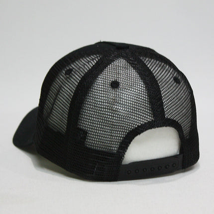 Plain Cotton Twill Mesh Adjustable Snapback Low Profile Baseball Cap