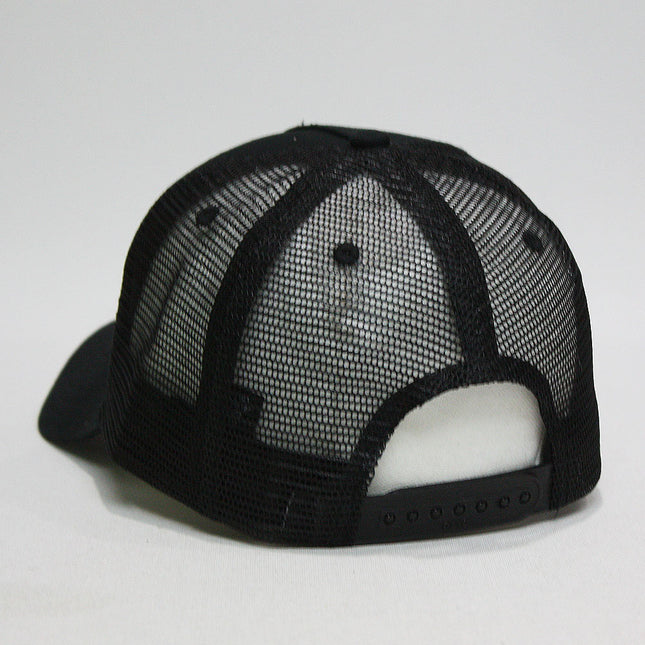 Plain Cotton Twill Mesh Adjustable Snapback Low Profile Baseball Cap