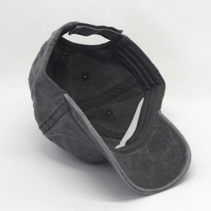Plain Washed Cotton Twill Dad Hat Adjustable Baseball Cap