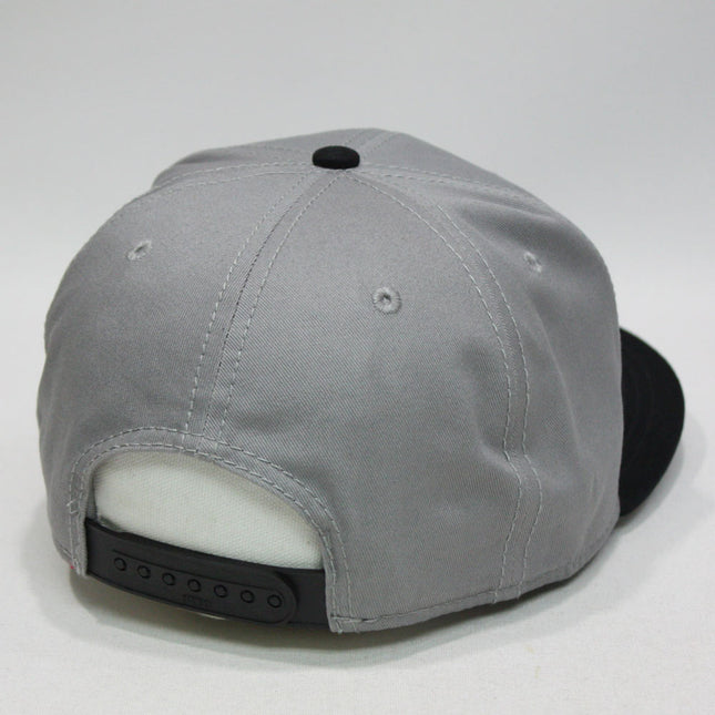 Premium Plain Cotton Twill Adjustable Flat Bill Snapback Hats Baseball Caps