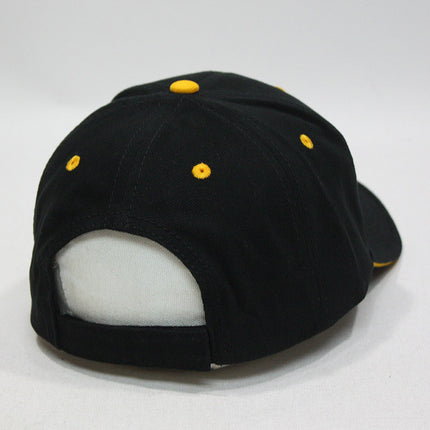 Brushed Bull Denim Sandwich Visor Low Profile Adjustable Baseball Caps