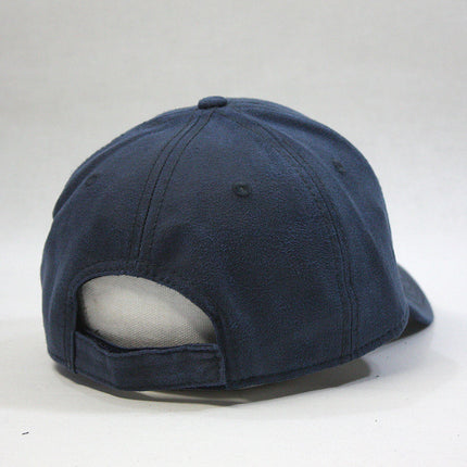Heavy Washed Wax Coated Structured Adjustable Low Profile Baseball Cap