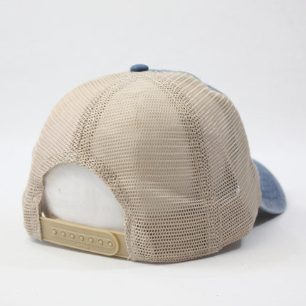 Vintage Washed Cotton Soft Mesh Adjustable Dad Hat Baseball Cap