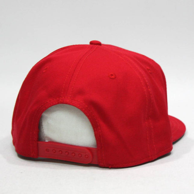 Premium Plain Cotton Twill Adjustable Flat Bill Snapback Hats Baseball Caps