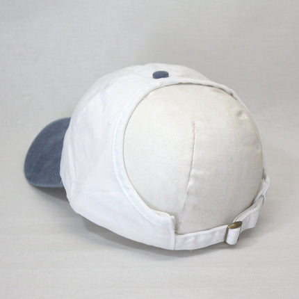 Ponytail Open Back Washed Cotton Adjustable Baseball Pickleball Sports Cap