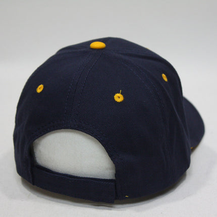 Brushed Bull Denim Sandwich Visor Low Profile Adjustable Baseball Caps