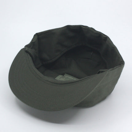 Military G.I. Type Combat Ear Flap Cap - Olive Drab