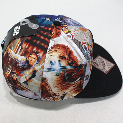 Star Wars Sublimated VS Logo Adjustable Snapback Flatbill Baseball Cap