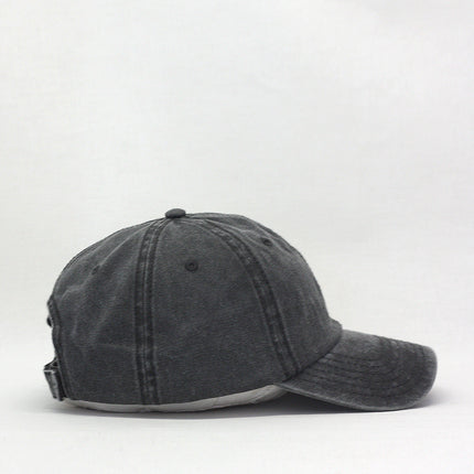 Plain Washed Cotton Twill Dad Hat Adjustable Baseball Cap