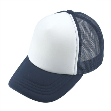 Kids Youth Summer Foam Mesh 5 Panel Snapback Trucker Baseball Cap