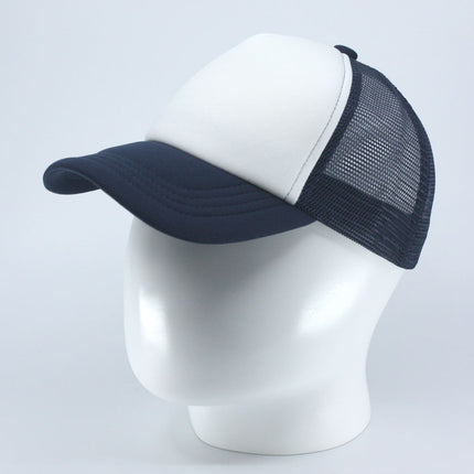 Kids Youth Summer Foam Mesh 5 Panel Snapback Trucker Baseball Cap