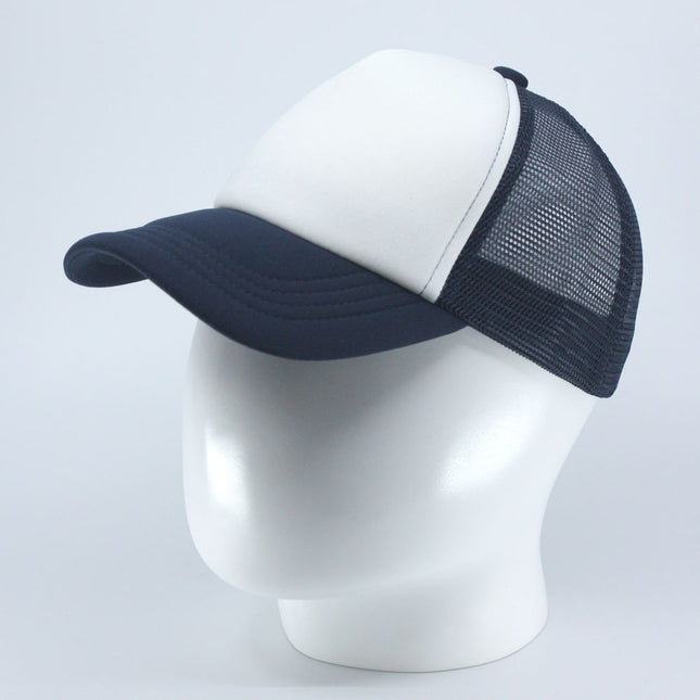 Kids Youth Summer Foam Mesh 5 Panel Snapback Trucker Baseball Cap