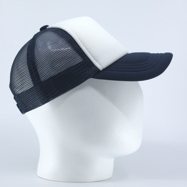 Kids Youth Summer Foam Mesh 5 Panel Snapback Trucker Baseball Cap